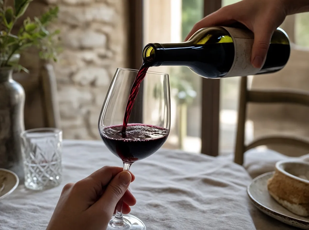 degustazione in rosso