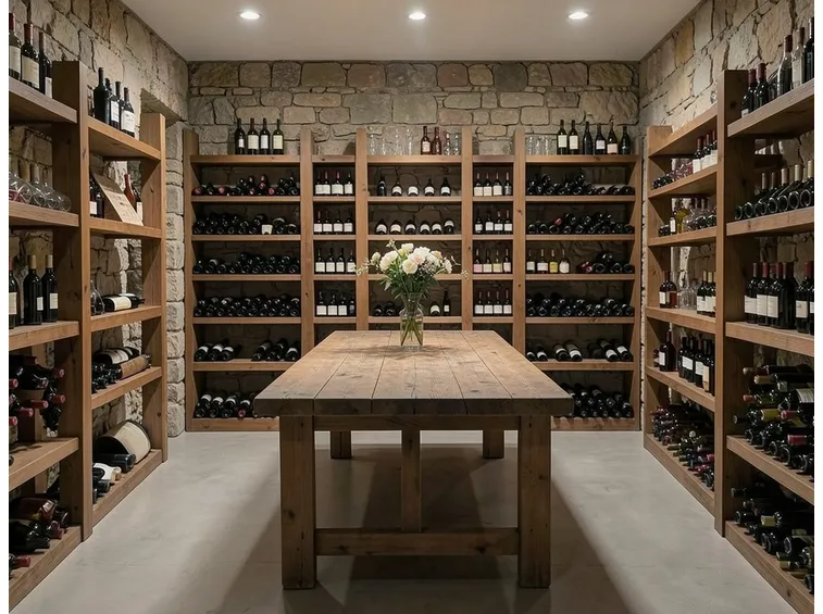 Elegante cantina per la casa
