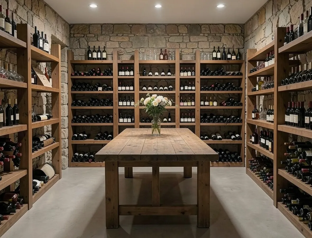 Elegante cantina per la casa