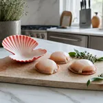 Scegliere le capesante fresche per la ricetta