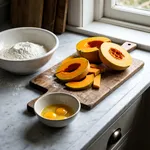 La pastella giusta per una frittura di zucca asciutta