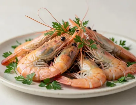 Gamberoni al vino bianco