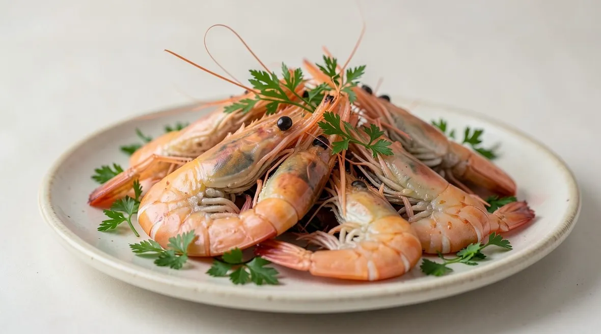 Gamberoni al vino bianco