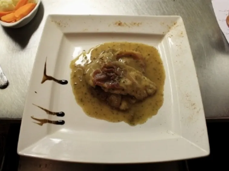 scaloppine al vino bianco e prezzemolo