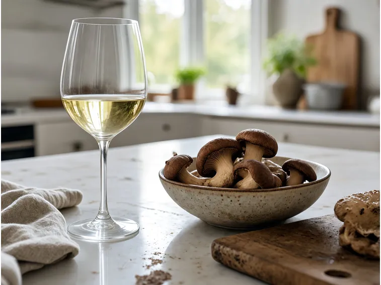 Vitigni ideali per il vino bianco con i funghi porcini