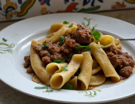 pasta al vino rosso