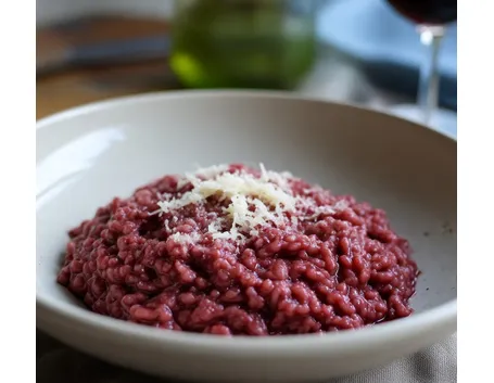 Risotto al vino rosso