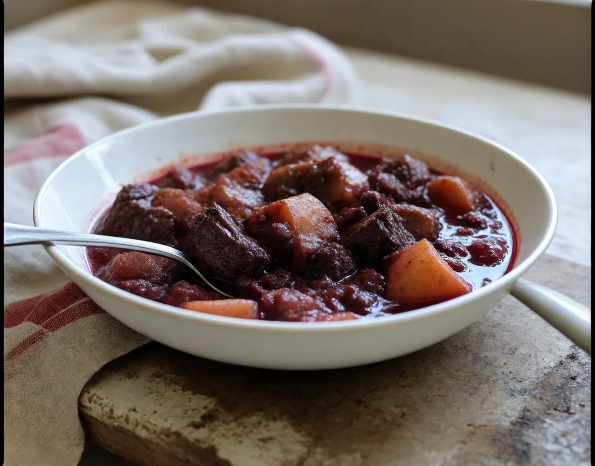 Spezzatino al vino rosso