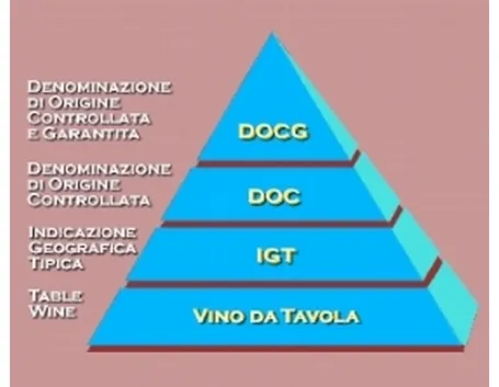 la classificazione dei vari disciplinari