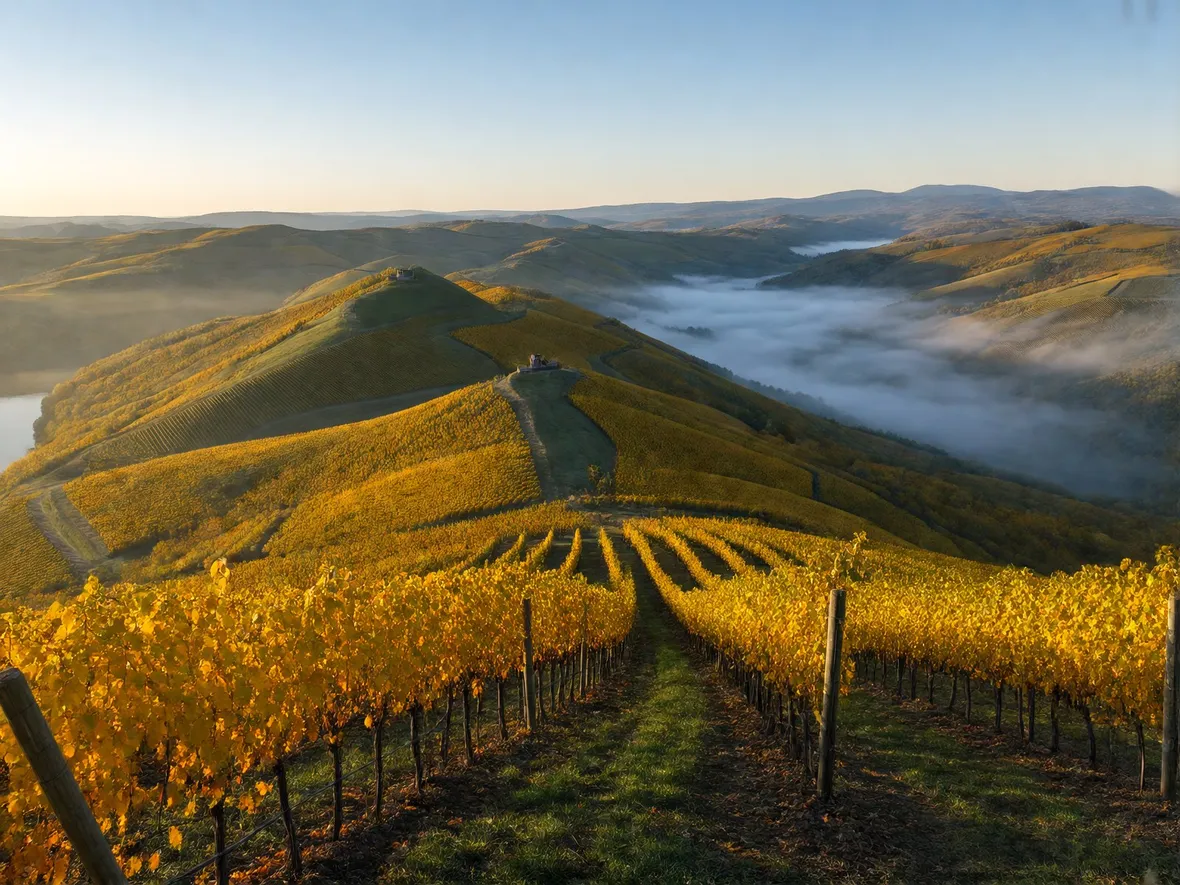 Perché l'autunno è la stagione giusta per il paesaggio UNESCO