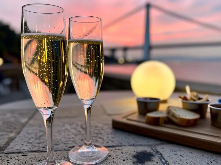 Bicchieri di prosecco