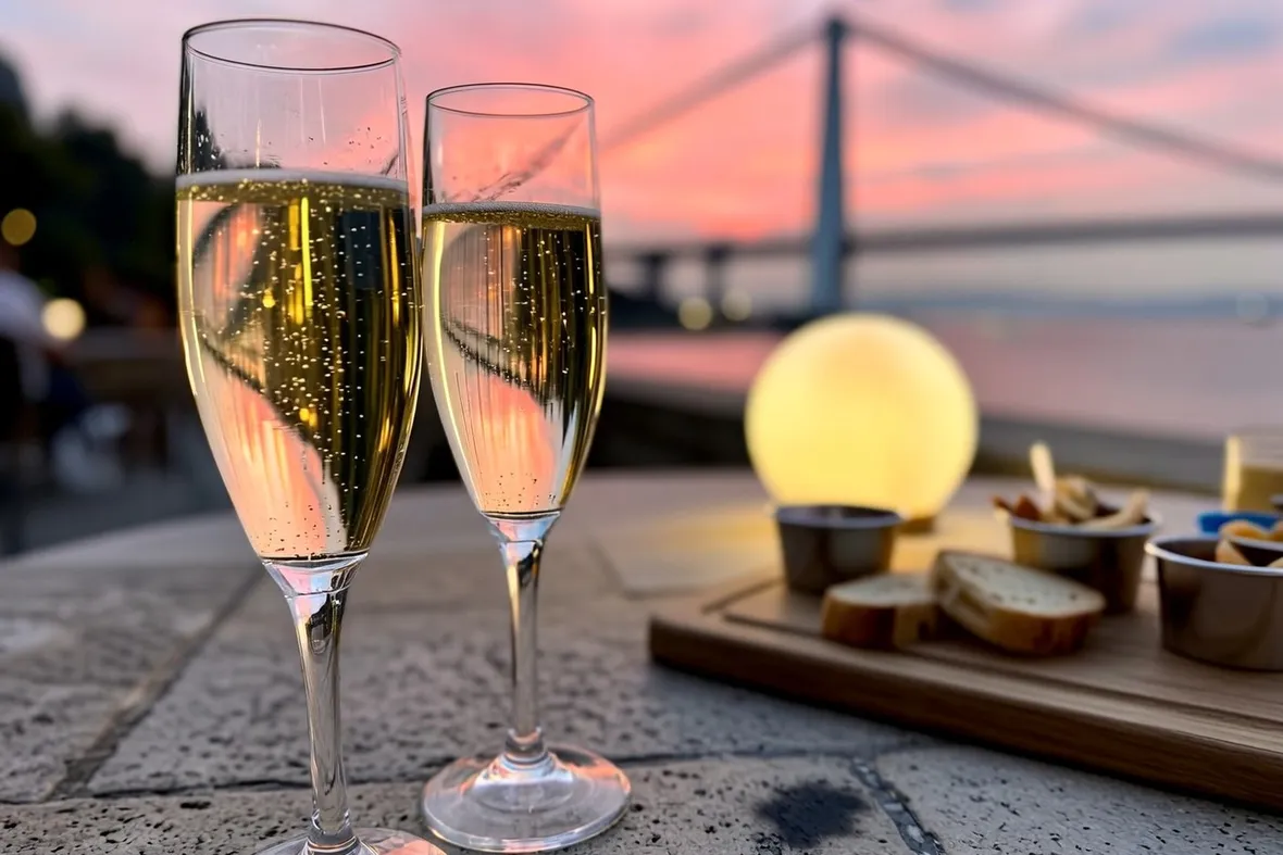 Bicchieri di prosecco