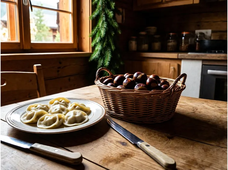 Castagne e piatti del maso: come è fatto un menu di Törggelen