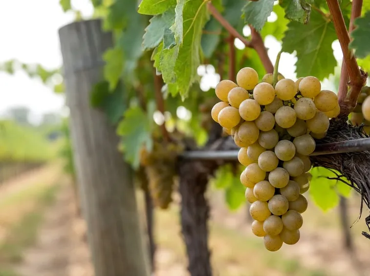 un grappolo di Falanghina