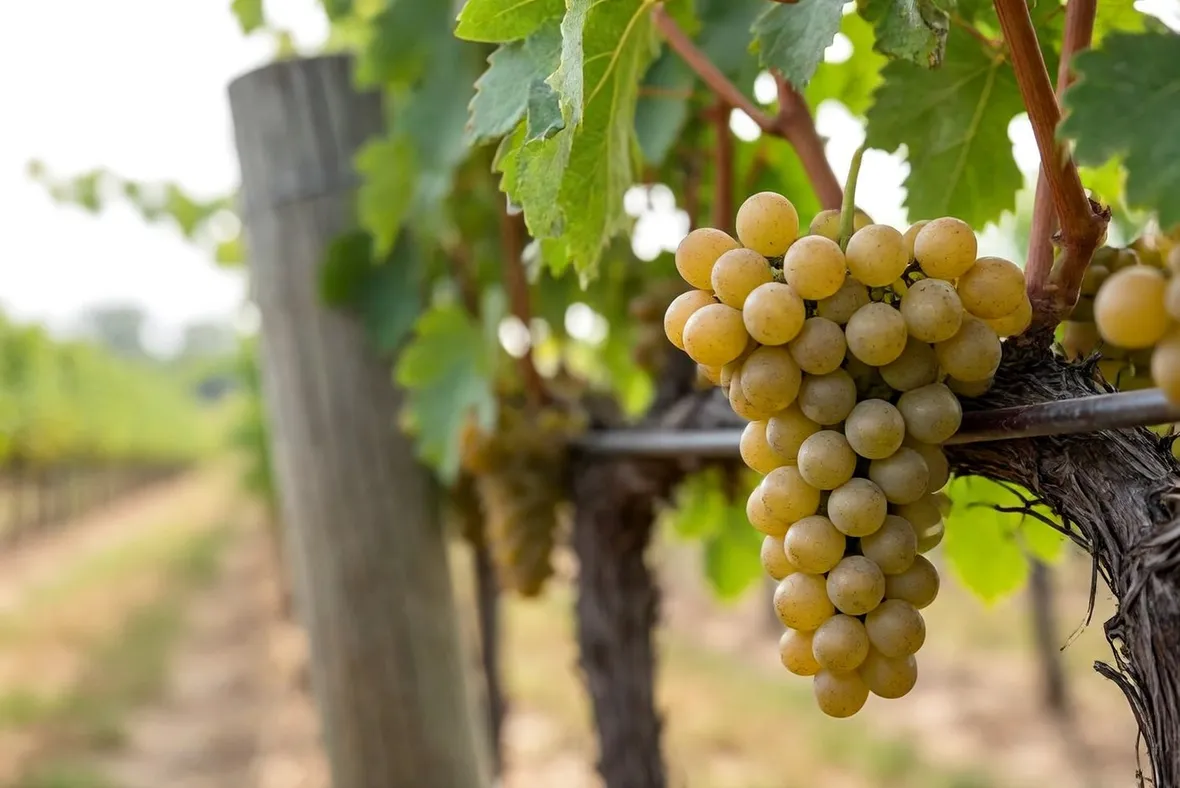 un grappolo di Falanghina
