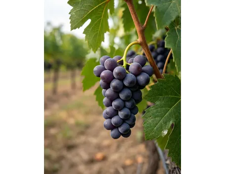 un grappolo di Dolcetto