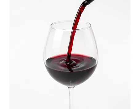 bicchiere rosso