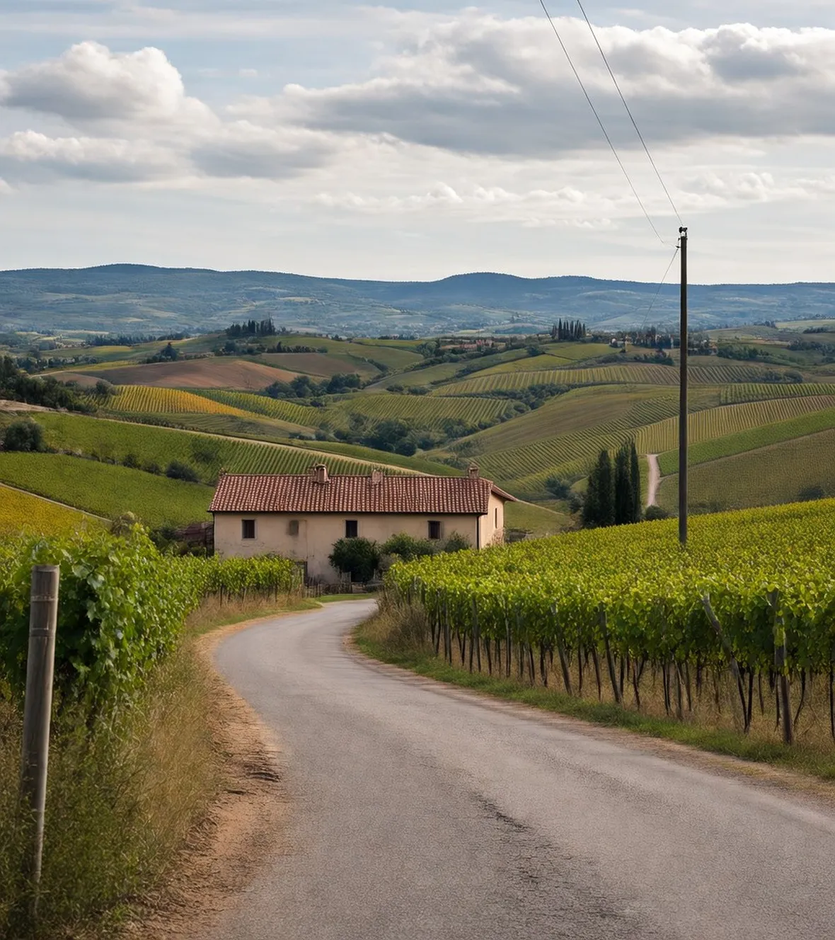Il panorama delle Colline Bolognesi