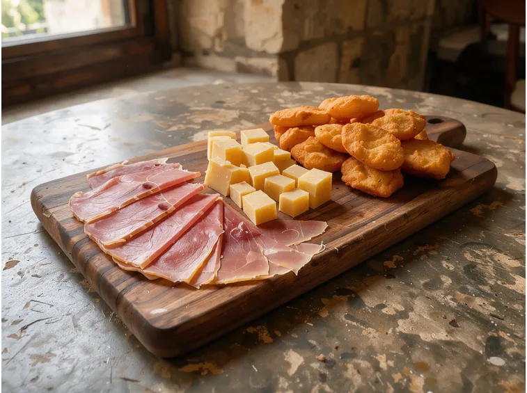 Il tagliere intorno allo gnocco: salumi e formaggi che funzionano