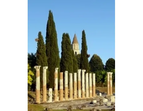 Uno scorcio della zona