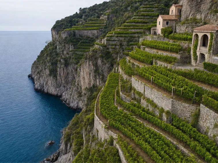 Gli spettacolari terrazzamenti delle Cinque Terre