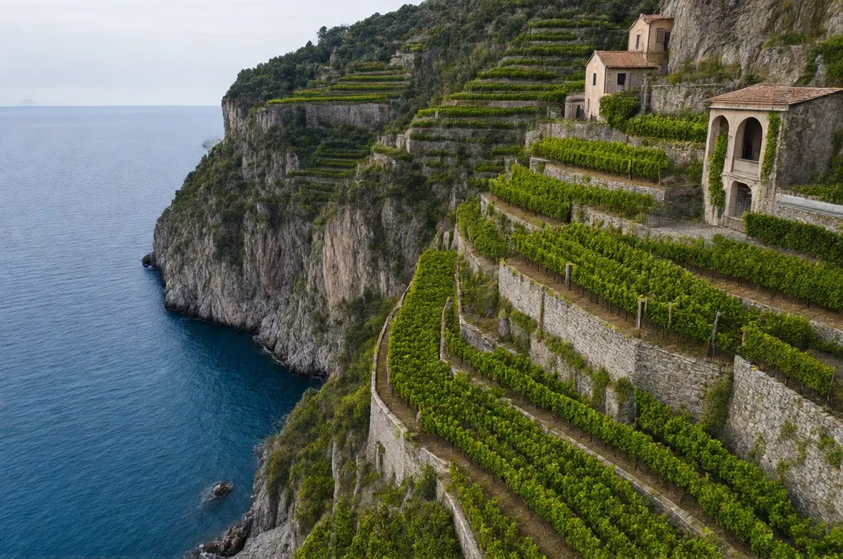 Gli spettacolari terrazzamenti delle Cinque Terre