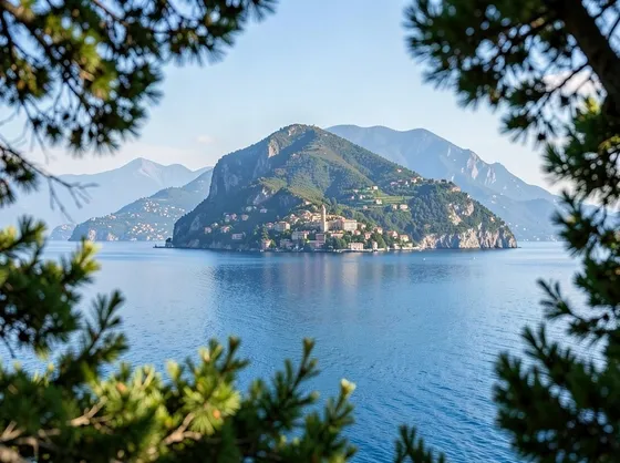 Uno scorcio del lago d'Iseo