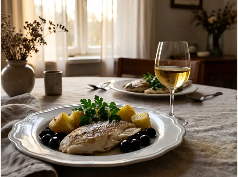 Secondi al forno e in umido: rombo, pescatrice e stoccafisso