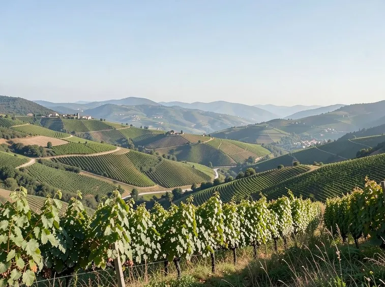 Uno scorcio della zona