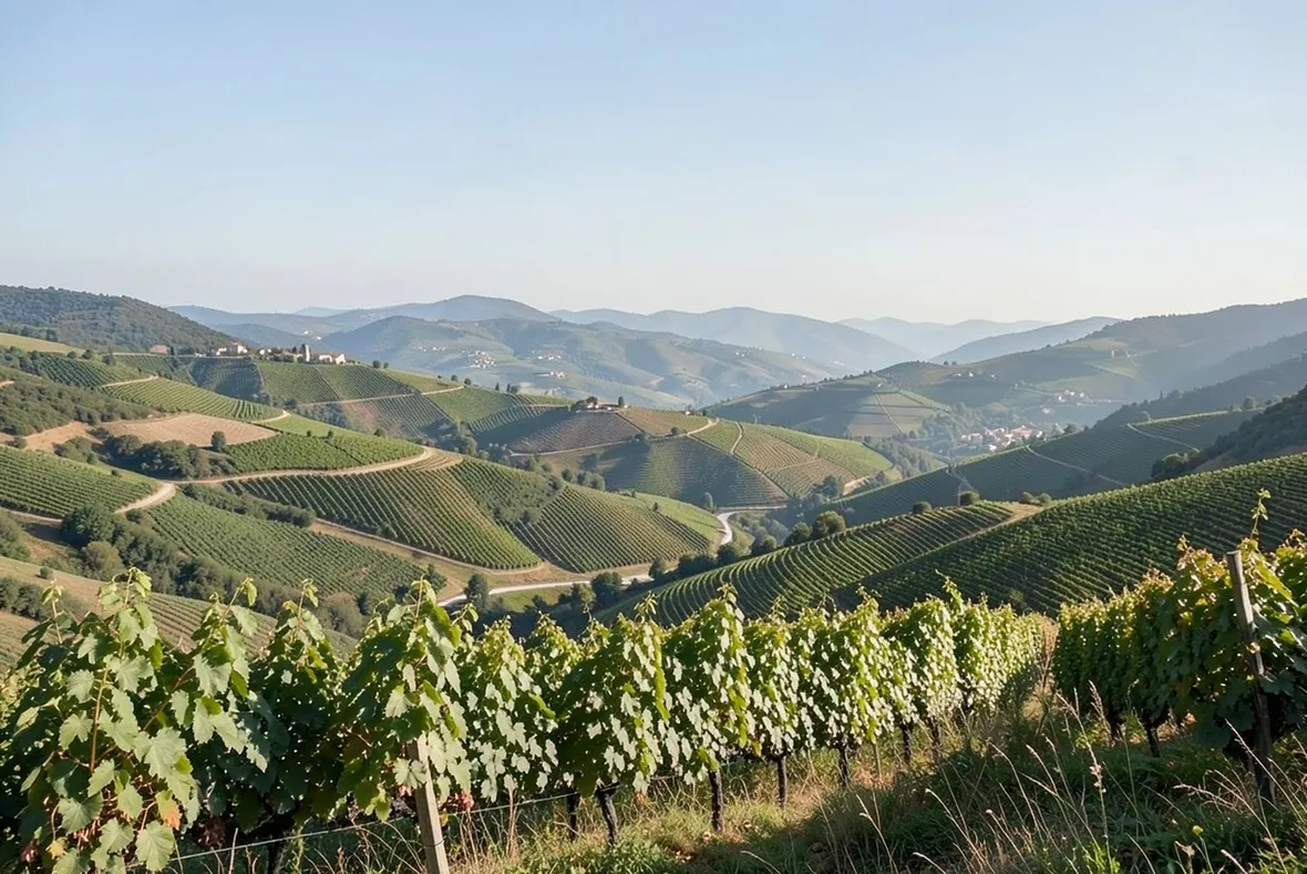 Uno scorcio della zona