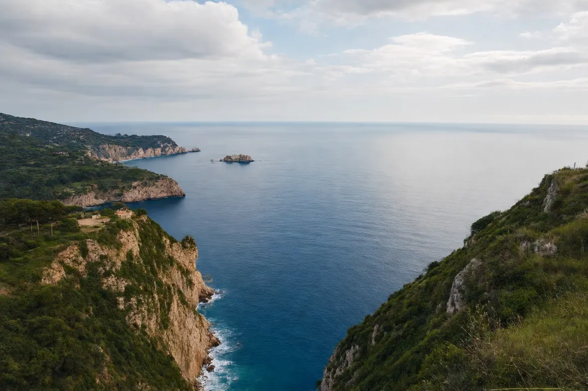Il panorama nei dintorni di Porto Ercole