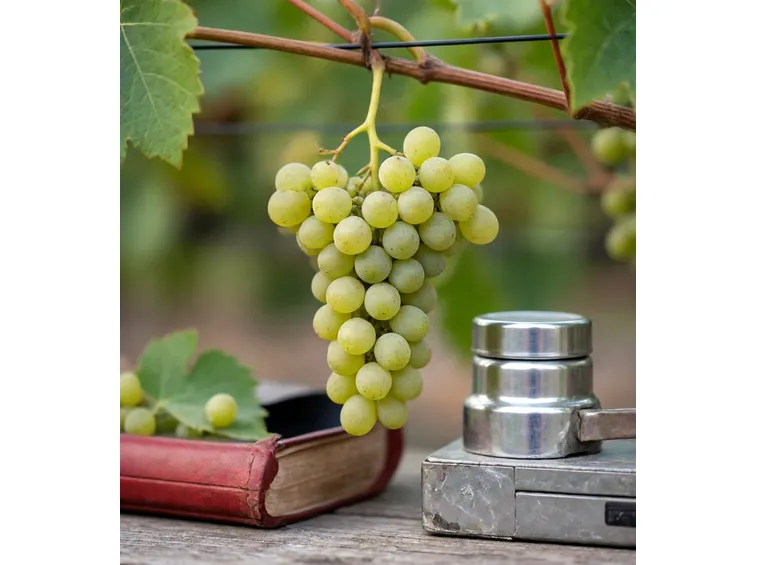 Un grappolo di Vermentino