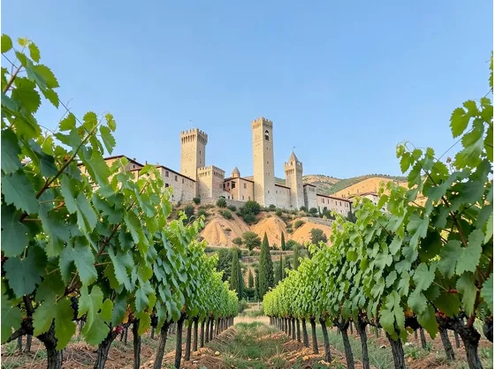 Il Panorama di San Gimignano e i suoi vigneti