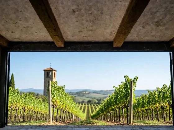 Vigneti nei Colli del Trasimeno