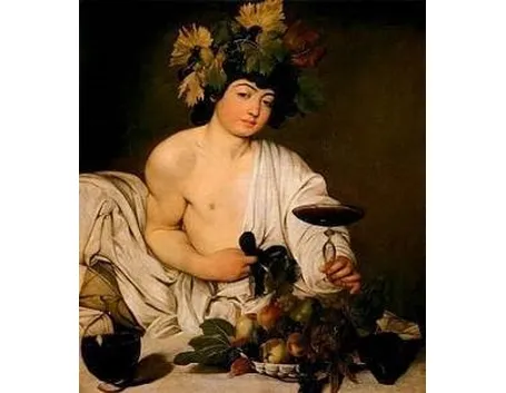 Il dio Bacco visto dal Caravaggio