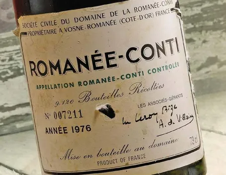 Un Romanée Conti del 1933