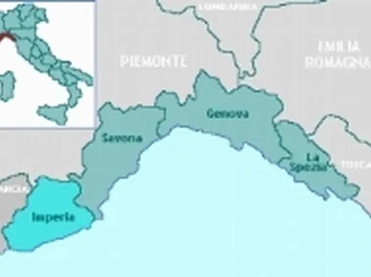 cartina enologica liguria