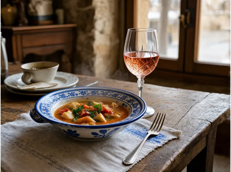 Gli abbinamenti d'inverno: brodetto, legumi, carni bianche e formaggi