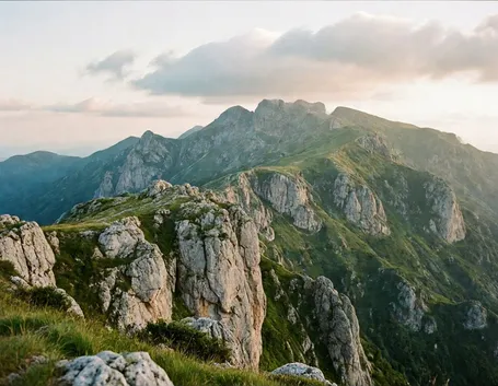 Uno scorcio del massiccio del Pollino