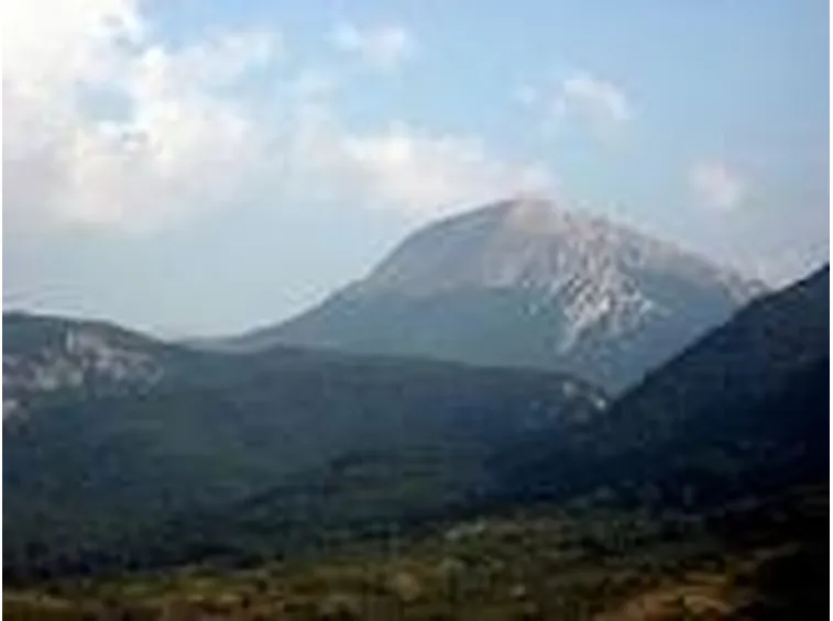 Uno scorcio del massiccio del Pollino