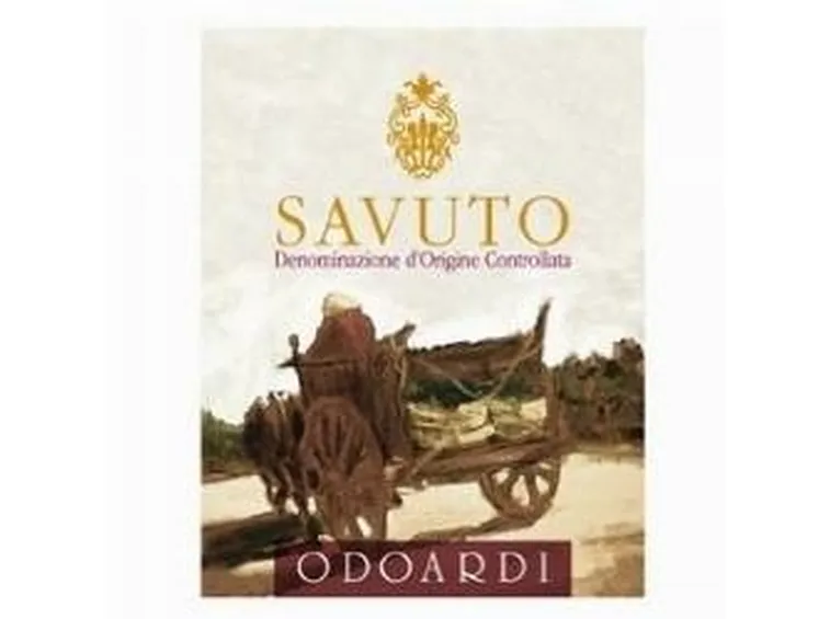L'etichetta del Savuto di Odoardi