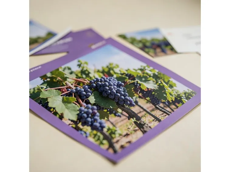 Depliant della Cantina del Nebbiolo