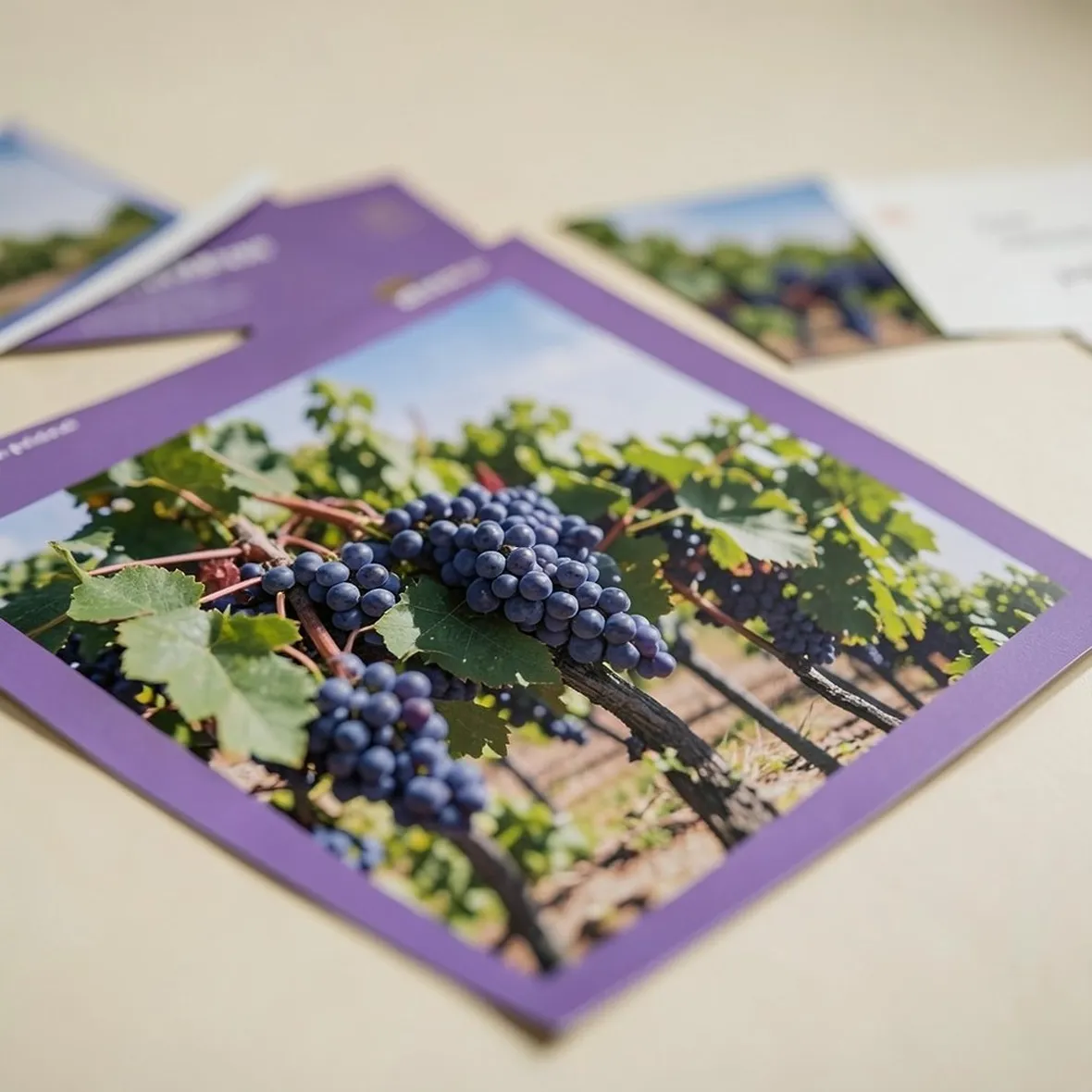Depliant della Cantina del Nebbiolo