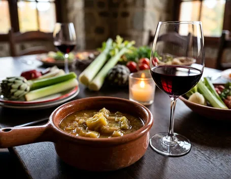 Perché la bagna cauda chiede un rosso di buona acidità