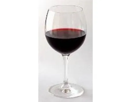 Un bicchiere di rosso