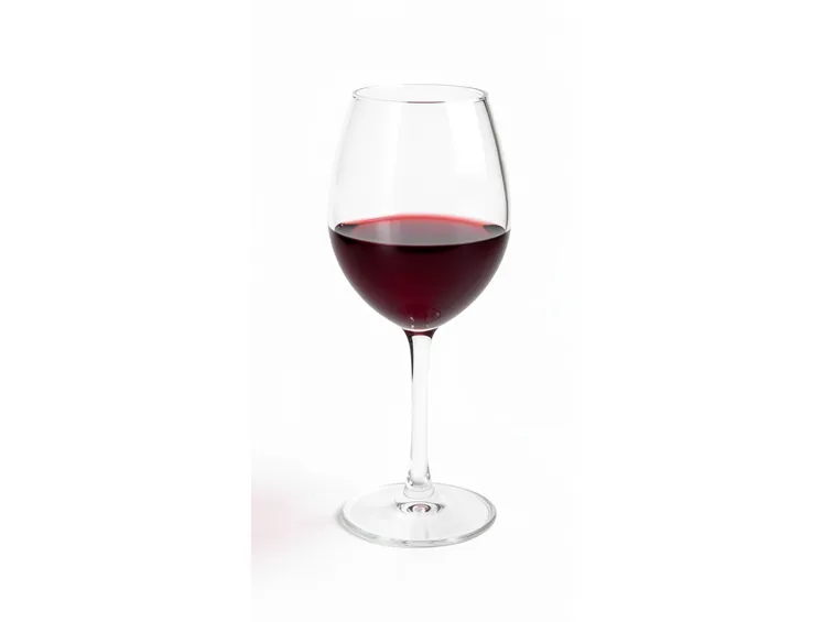 Un bicchiere di rosso