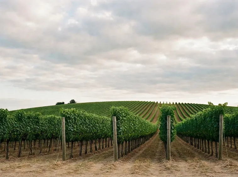 Le vigne sulle colline di Alcamo