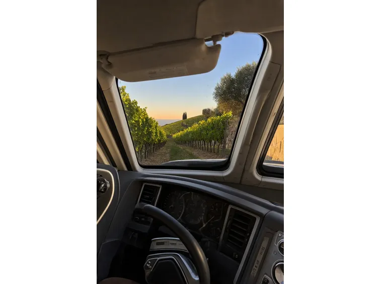 Le colline dopo la vendemmia