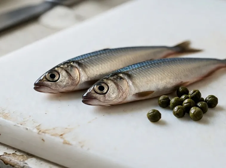 Le sarde per l'ottima combinazione con il Perricone
