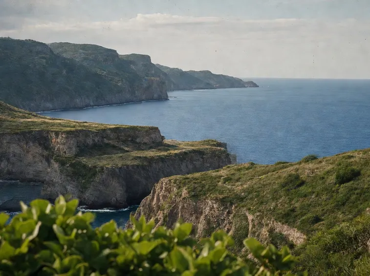 La costa della Sicilia nord orientale